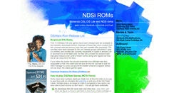 Desktop Screenshot of ndsiroms.com